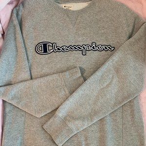 Champion grey sweater